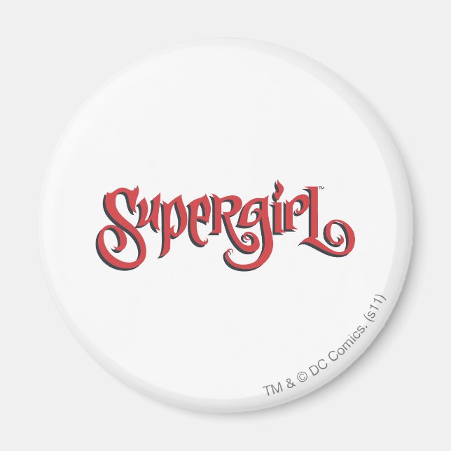 Imán Logo rojo superchica (Frente)