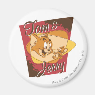 Imán Logotipo 2 de Tom y Jerry