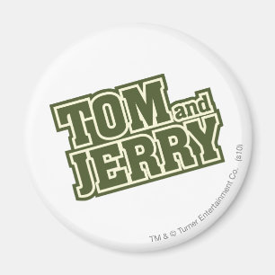 Imán Logotipo 3 de Tom y Jerry