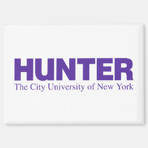 Imán Logotipo Académico de Hunter College CUNY