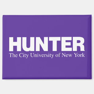 Imán Logotipo Académico de Hunter College CUNY