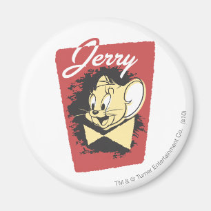 Imán Logotipo amarillo de Jerry Botiw
