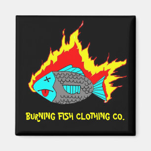 IMÁN LOGOTIPO ARDIENTE DE LOS PESCADOS