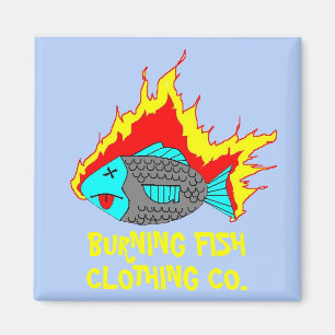 IMÁN LOGOTIPO ARDIENTE DE LOS PESCADOS