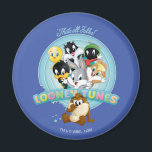 Imán Logotipo Baby LOONEY TUNES™ | Todos son personas<br><div class="desc">Este lindo gráfico muestra todos sus personajes favoritos de Looney Tunes en el icónico logotipo de Looney Tunes.</div>