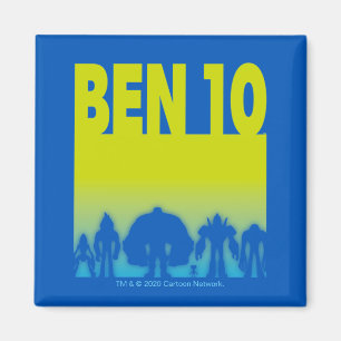 Imán Logotipo Ben 10 Alien Line-up