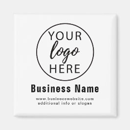 Imán Logotipo comercial de personalizado