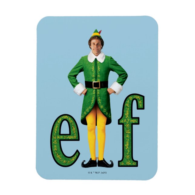Imán Logotipo de Buddy the Elf Movie (Vertical)