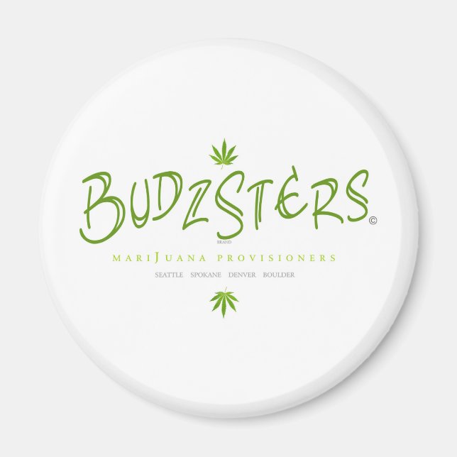 Imán Logotipo de Budzsters (Frente)