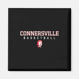 Imán Logotipo de Connersville Spartans Sketll Hs