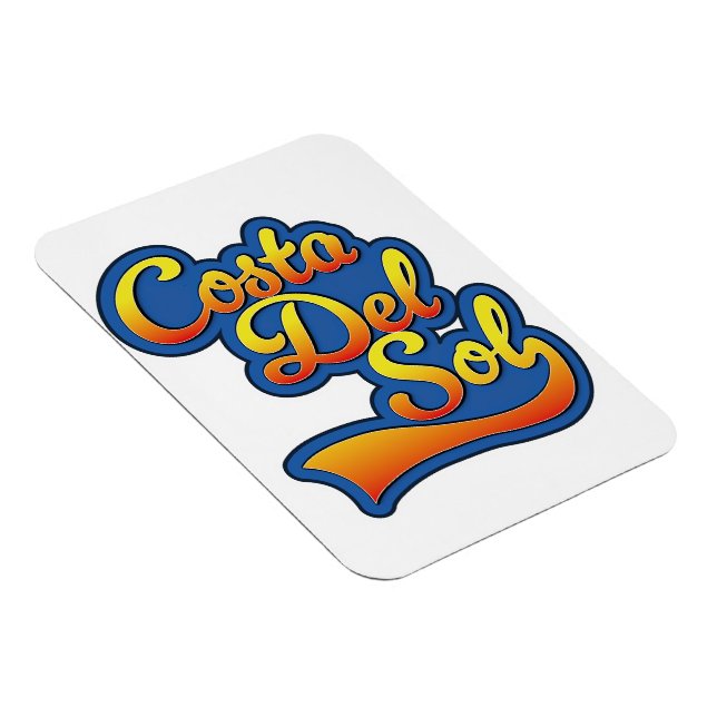 Imán logotipo de Costa Del Sol (Lado Derecho)