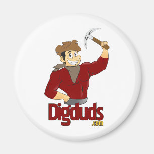 Imán logotipo de DigDuds.com