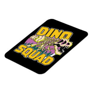 Imán logotipo de Dino Squad