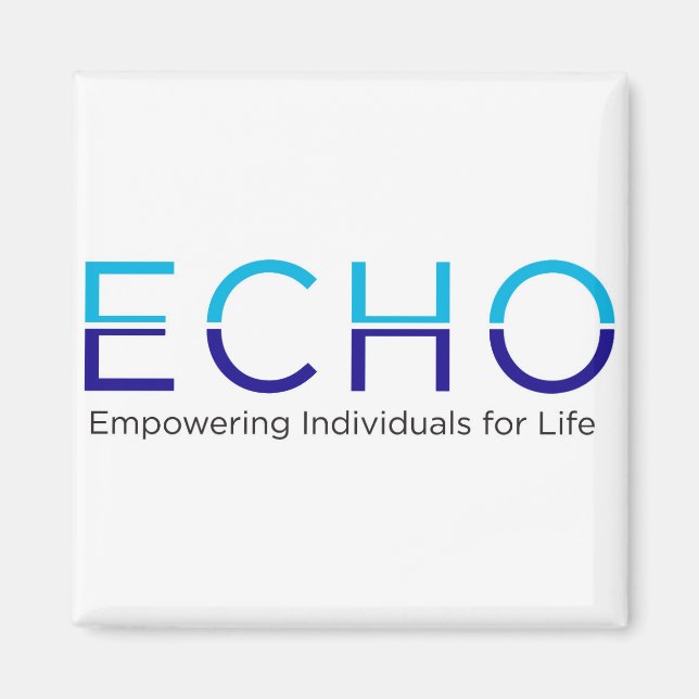 Imán Logotipo de ECHO (Frente)