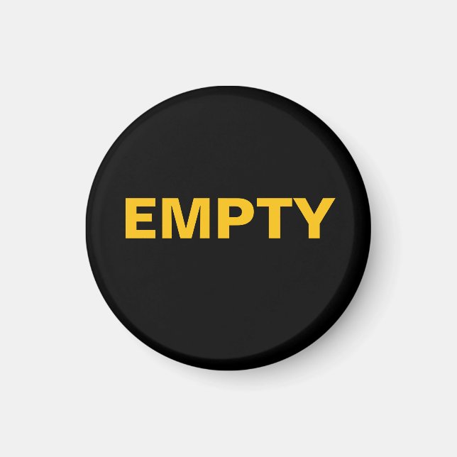 Imán Logotipo de EMPTY (Frente)