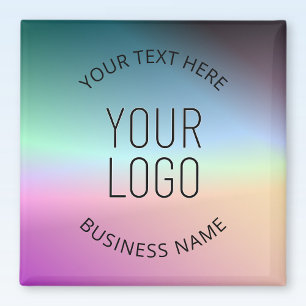 Imán Logotipo de envío   Colores de degradado cambiante