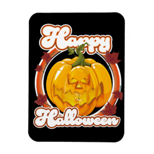 Imán logotipo de feliz Halloween