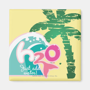 Imán Logotipo de H2O
