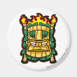 Imán Logotipo de la isla del misterio del equipo