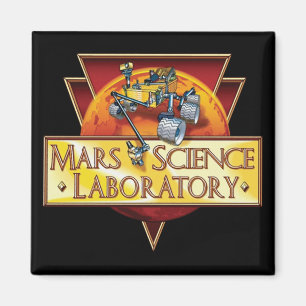 Imán Logotipo de la misión Mars Science Laboratory