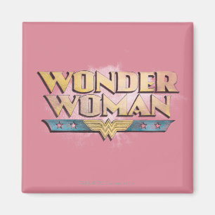 Imán Logotipo de lápiz de mujer maravilla