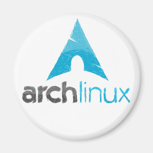 Imán Logotipo de Linux del arco