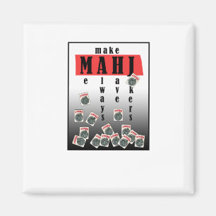 Imán logotipo de los comodines del mahjong