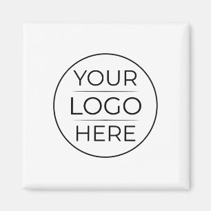 Imán Logotipo de Marca de Negocio Moderno
