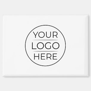 Imán Logotipo de Marca de Negocios Modernos