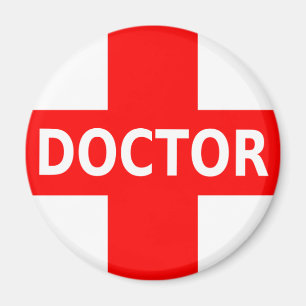 Imán Logotipo de médico