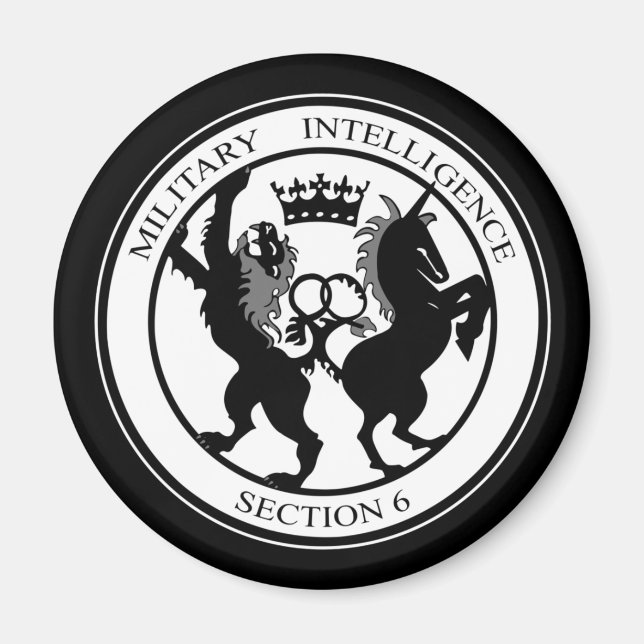 Imán Logotipo de MI6 (Frente)