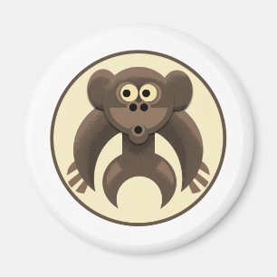 Imán Logotipo de Monkeypit