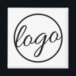 Imán Logotipo de negocio promocional para personalizado<br><div class="desc">Personalizado Magnet con el logotipo de su empresa. Estos imanes hacen grandes artículos promocionales para dar a clientes,  empleados o como escudos en ferias y eventos corporativos.</div>