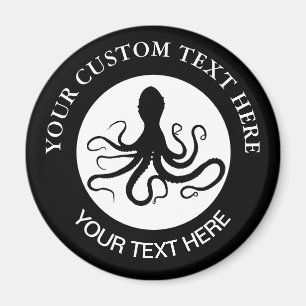 Imán Logotipo de Personalizado Octopus
