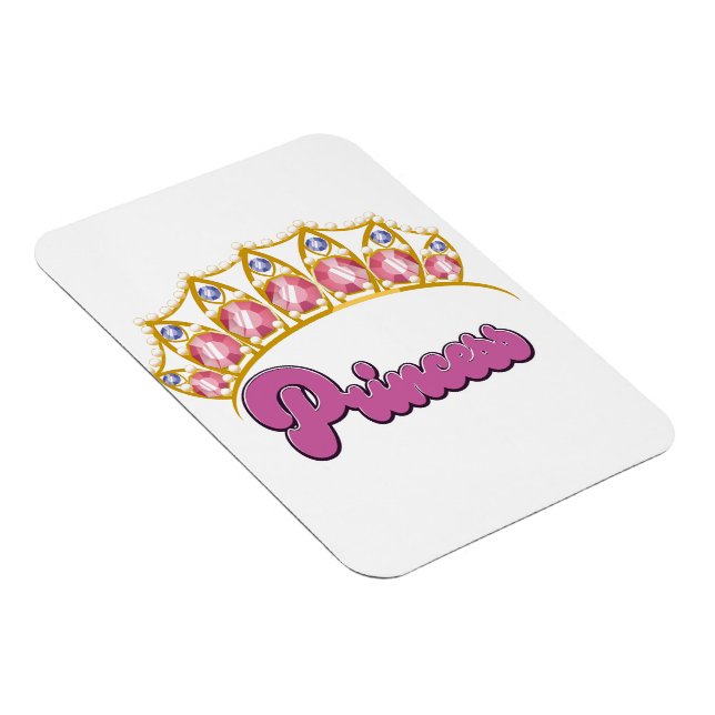 Imán logotipo de Princesa Tiara (Lado Derecho)