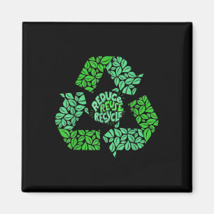 Imán Logotipo de reciclaje del Día de la Tierra Regalo