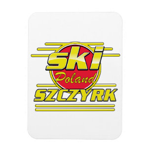 Imán Logotipo de Ski Szczyrk Polonia 80 