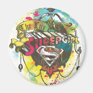 Imán Logotipo de superchica El Lux