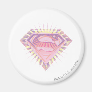 Imán Logotipo de Supergirl Rad