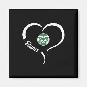 Imán Logotipo de Tinora Rams Lema medio corazón Hs