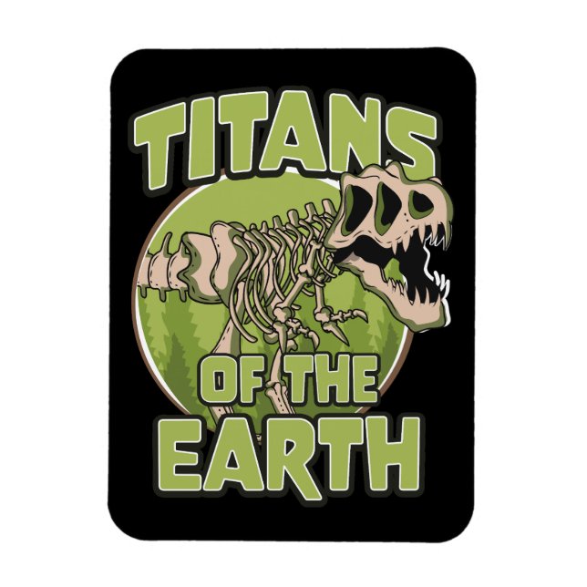 Imán logotipo de Titans of the Earth (Vertical)