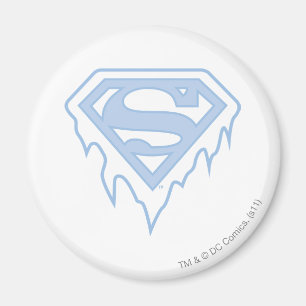 Imán Logotipo del azul de Supergirl
