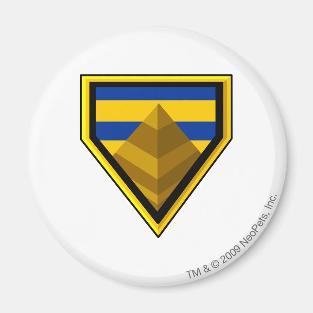 Imán Logotipo del Desierto Perdido del Equipo (Frente)