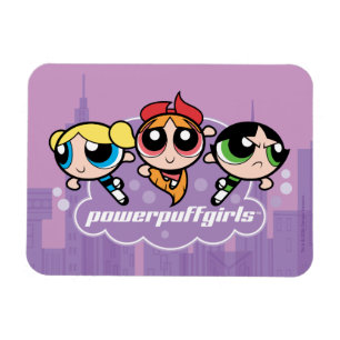 Imán Logotipo del equipo de Chicas Powerpuff