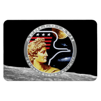 Imán Logotipo del parche de la misión de la NASA Apolo