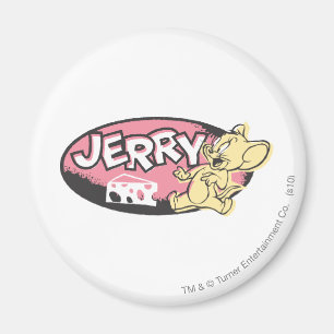 Imán Logotipo del queso de Jerry