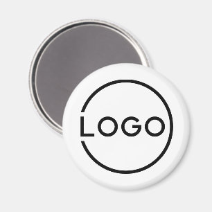 Imán Logotipo Empresarial Personalizado