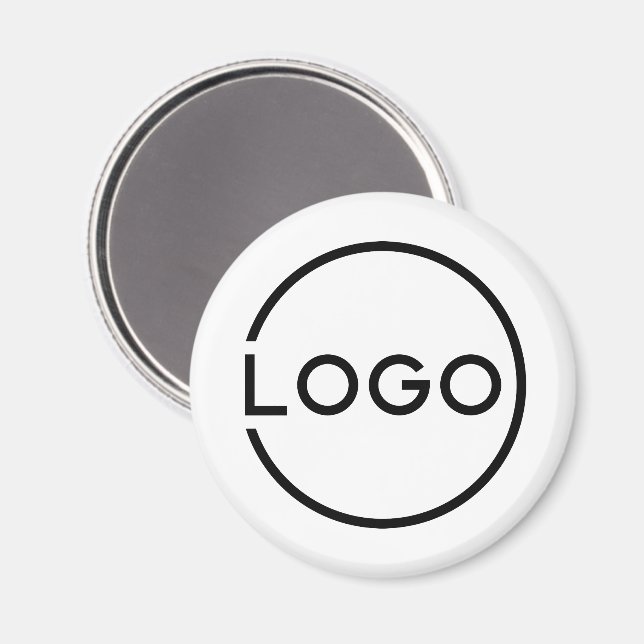 Imán Logotipo Empresarial Personalizado (Anverso/Reverso)