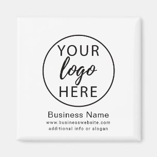 Imán Logotipo empresarial personalizado