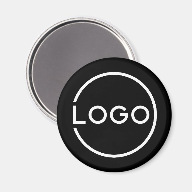 Imán Logotipo Empresarial Personalizado (Anverso/Reverso)